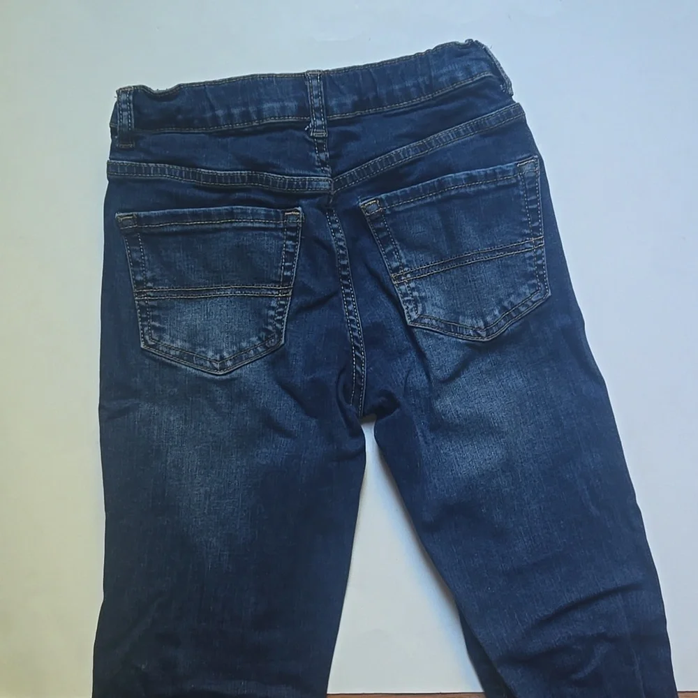 The Children's Place Blue Wash Straight Jeans-8